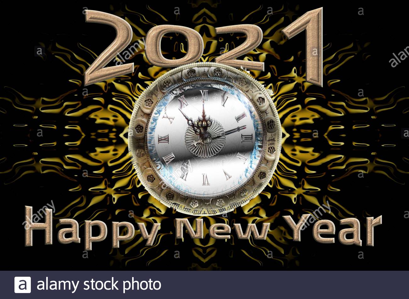 Happy New Year 21 High Resolution Stock Photography And Images Alamy