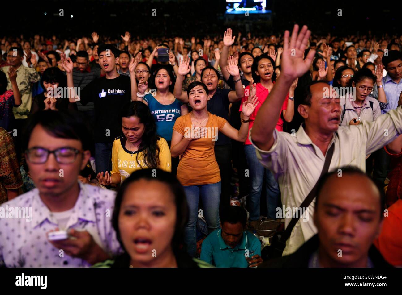 Indonesian christians hi-res stock photography and images - Alamy