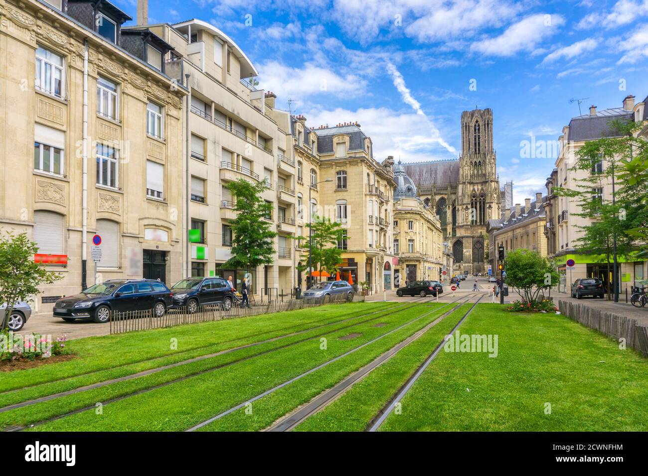 Architecture Of Reims A City In The Champagne Ardenne Region Of France Stock Photo Alamy Architecture Of Reims A City In The Champagne Ardenne Region Of France Stock Photo Alamy