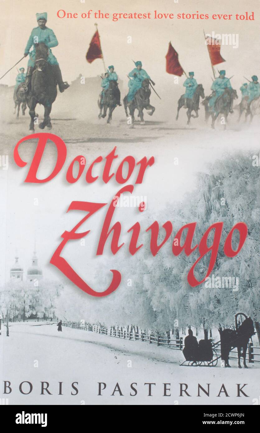 The famous book, Doctor Zhivago written by Boris Pasternak Stock Photo -  Alamy