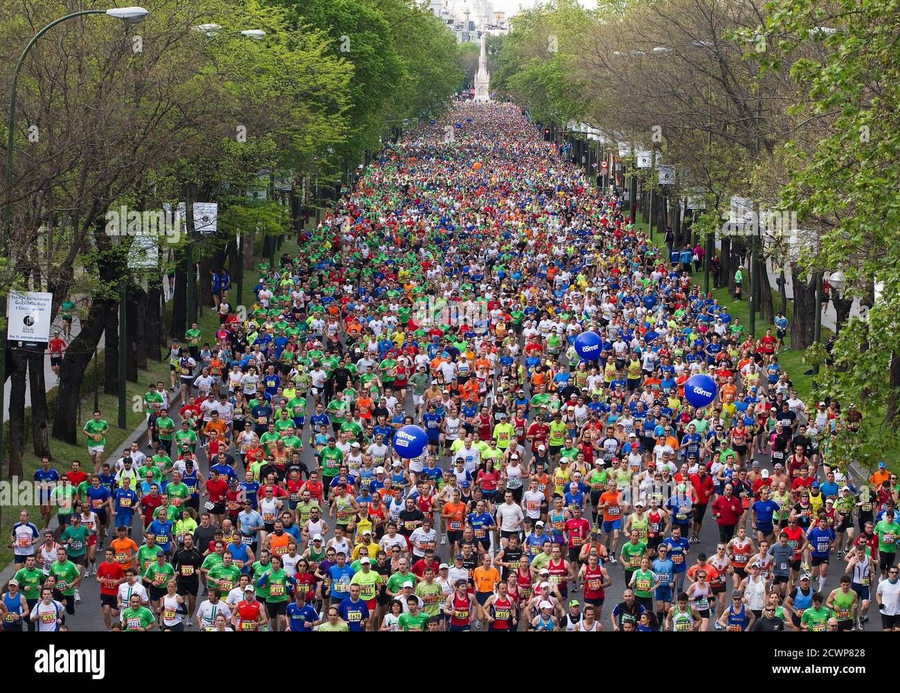 Madrid marathon hi-res stock photography and images - Alamy