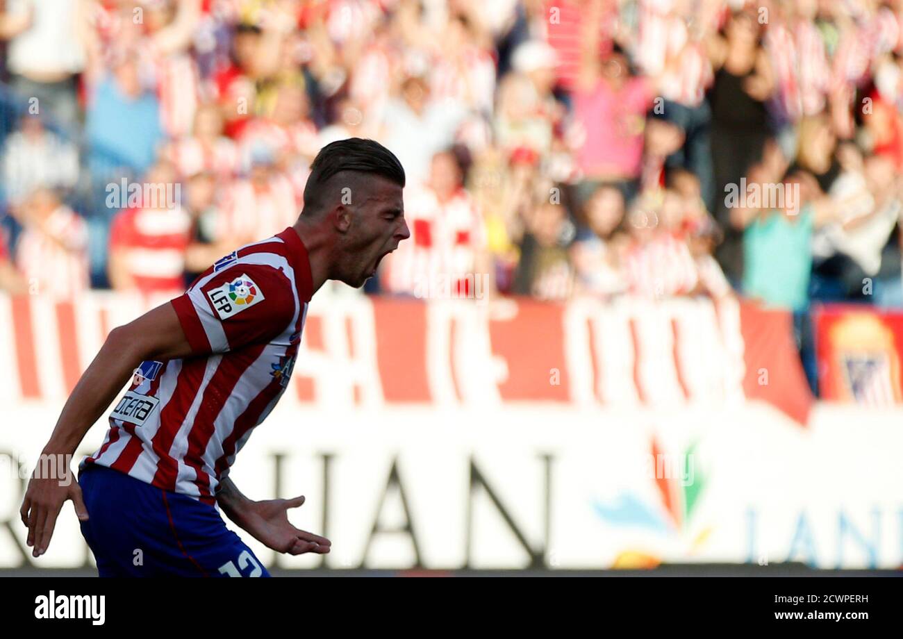Atletico Madrids Toby Alderweireld In High Resolution Stock Photography And Images Alamy