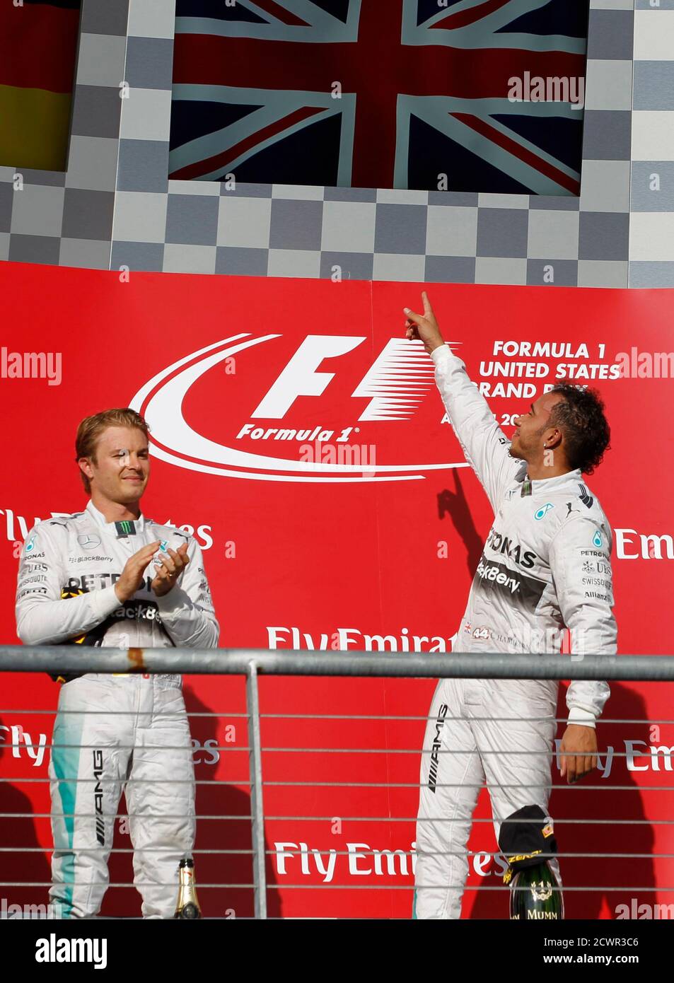 Lewis Hamilton Flag High Resolution Stock Photography And Images Alamy