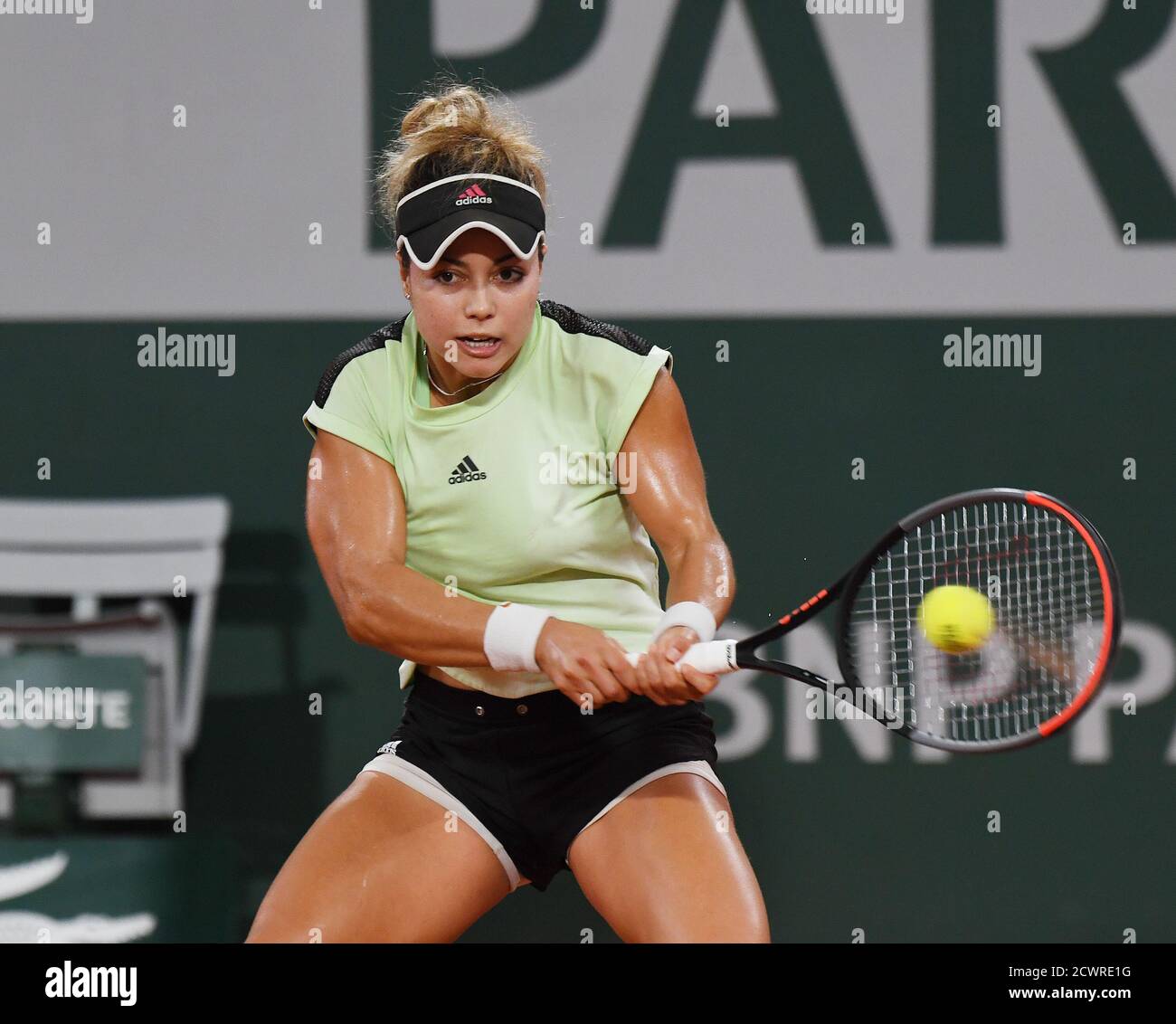 Paris, France. 30th Sep, 2020. Roland Garros Paris French Open 2020 Day 4  300920 Renata Zarazua (MEX) in second round match Credit: Roger  Parker/Alamy Live News Stock Photo - Alamy