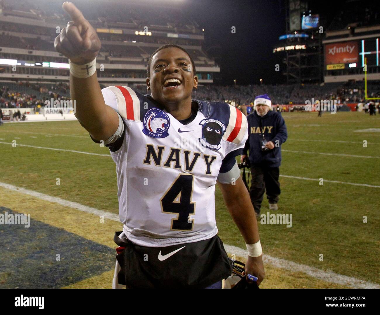 Navy Quarterback High Resolution Stock Photography and Images Alamy