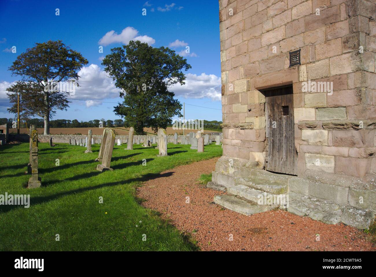 West end of Ladykirk Church, built by order of King James IV in