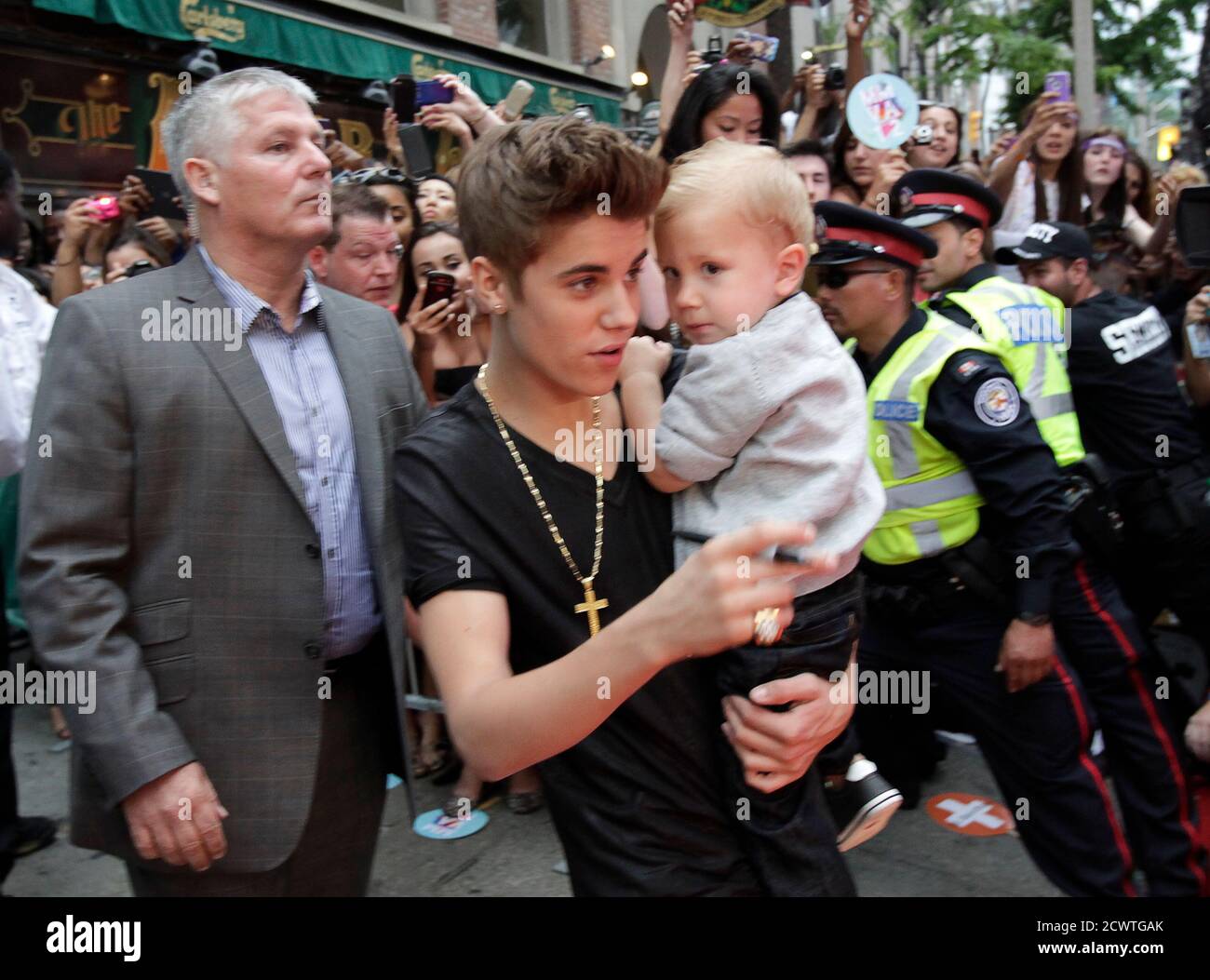 Justin bieber with his brother hi-res stock photography and images - Alamy