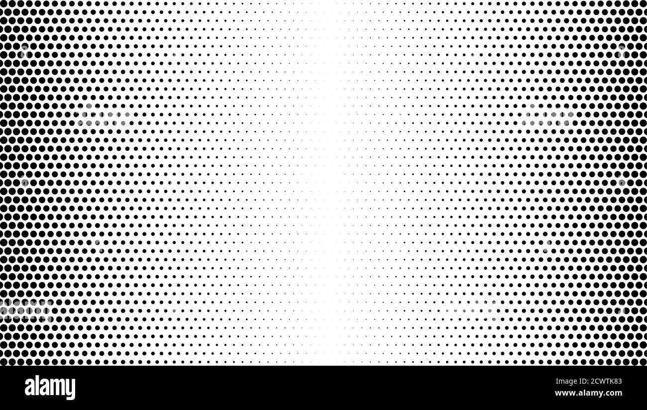 Halftone dotted gradient vector background. Abstract minimal spotted texture Stock Vector