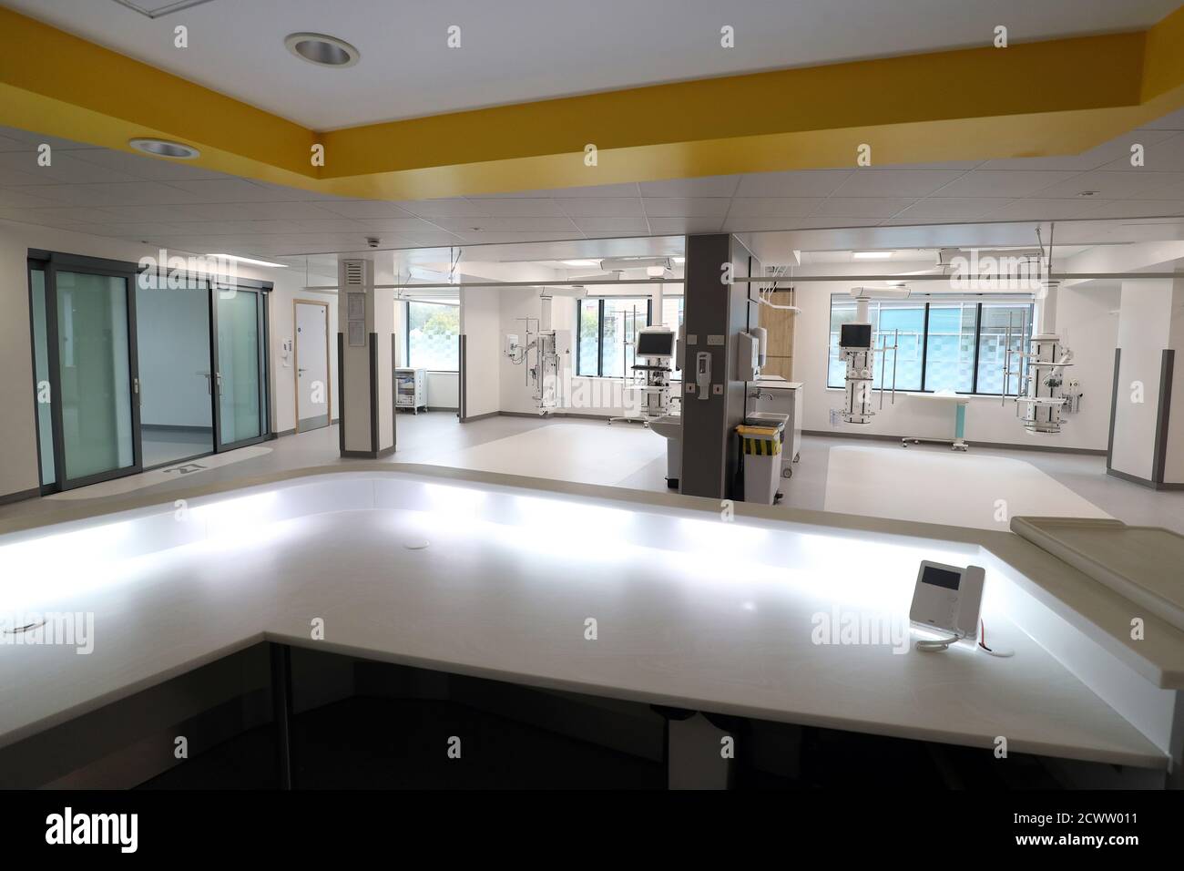 A view of one of the wards in the new £22m stateoftheart intensive