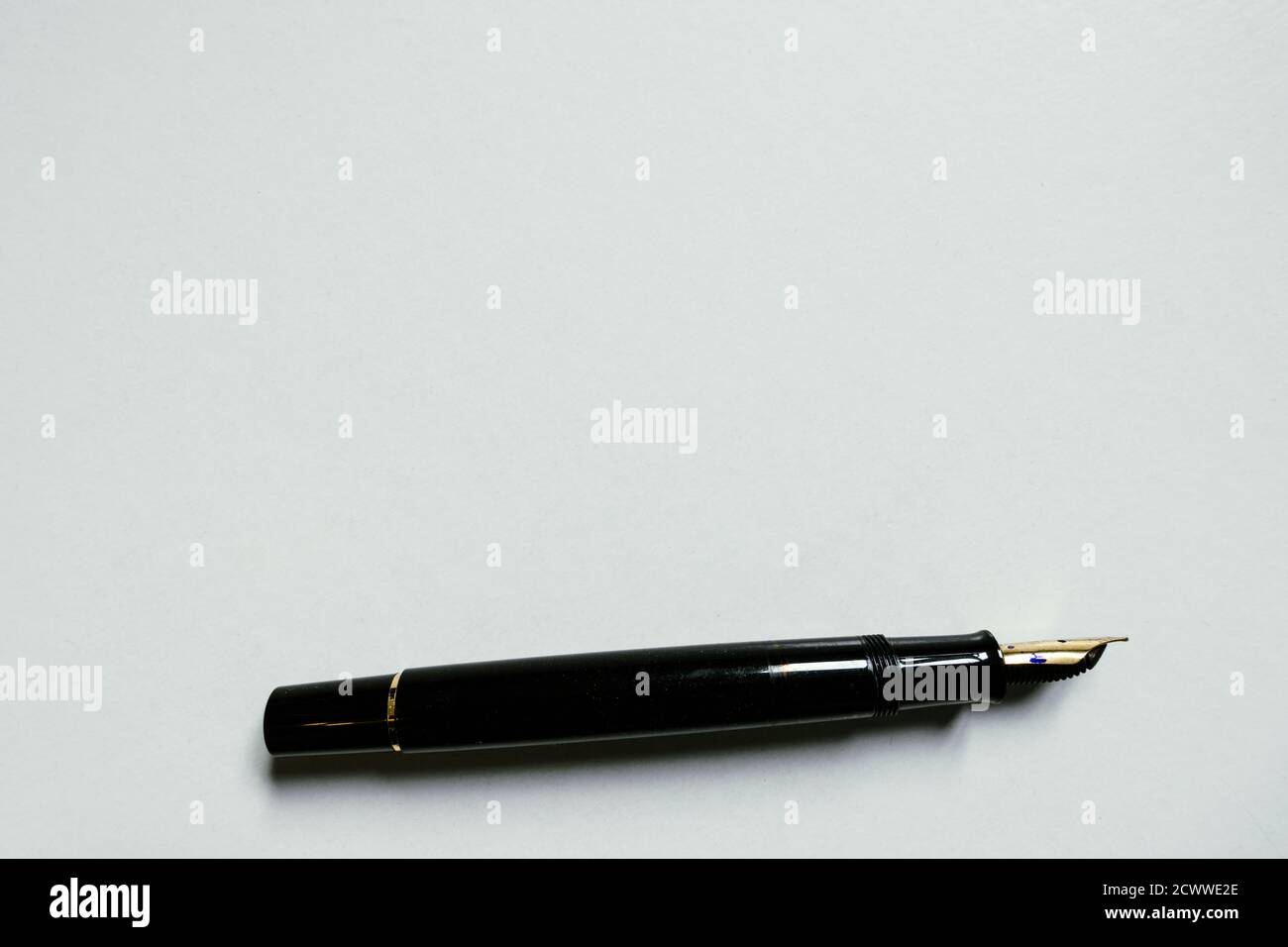 An isolated pen on white background Stock Photo