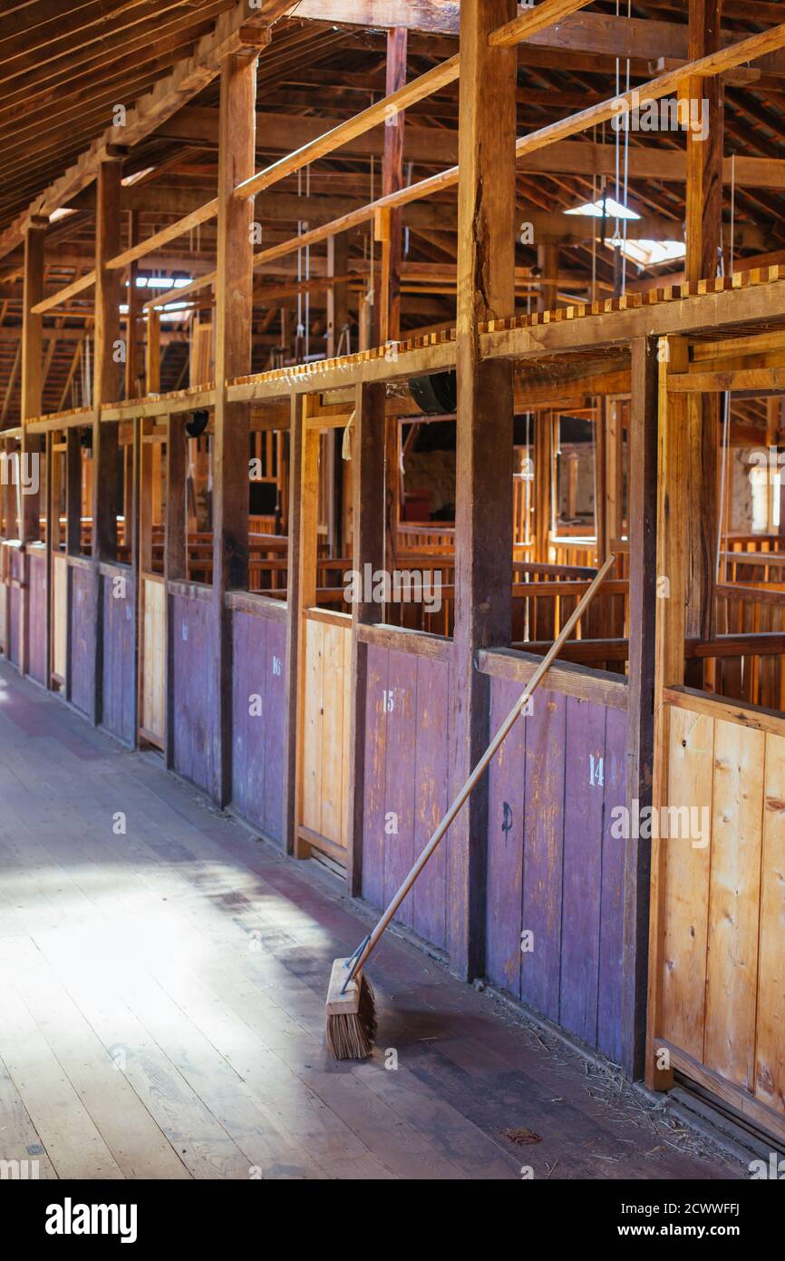 Australian Wool Shed near Melbourne Stock Photo Alamy