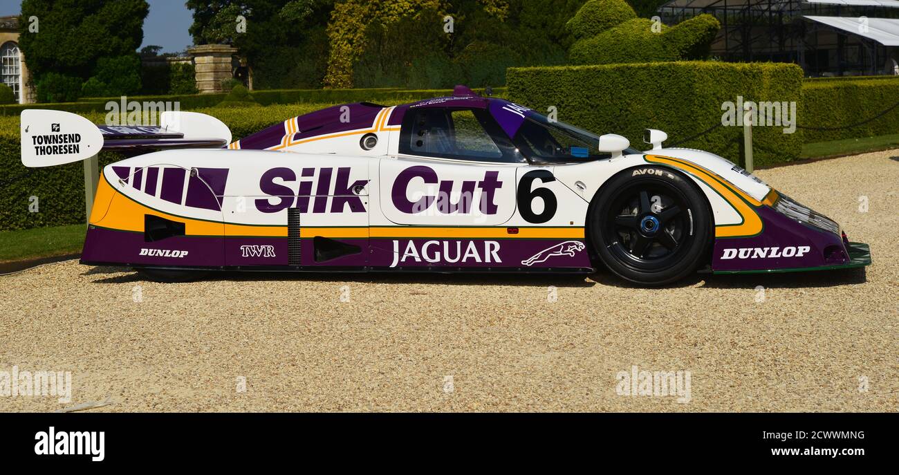 Jaguar XJR9, Salon Privé, Blenheim Palace, Woodstock, Oxfordshire, England, September 2020. Stock Photo
