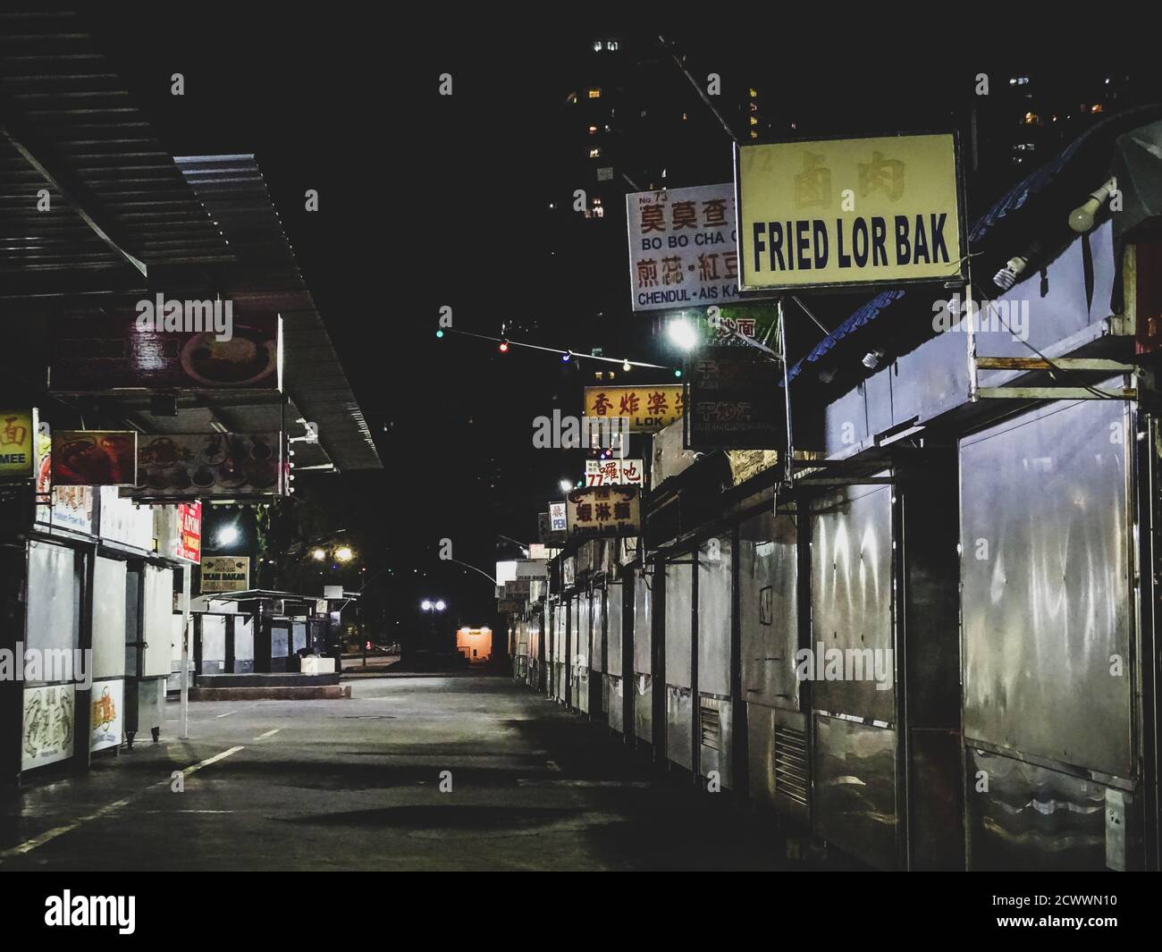 Ghost Strrets Ghost streets of Georgetown, Penang Island, Malaysia during first COVID ...