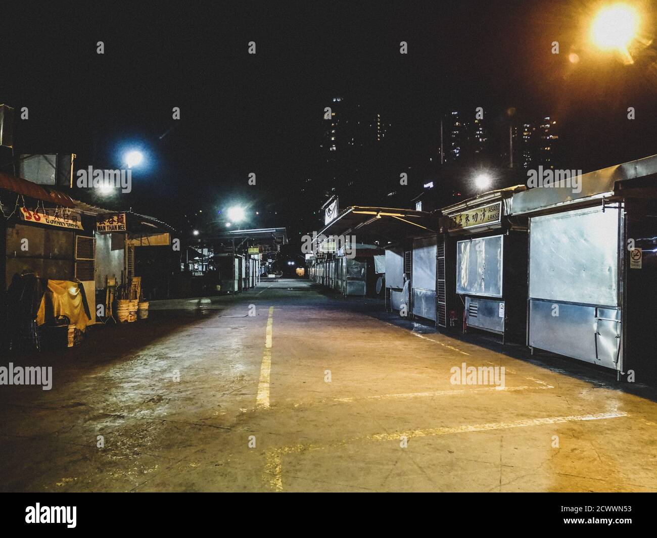 Ghost Strrets Ghost streets of Georgetown, Penang Island, Malaysia during first COVID ...