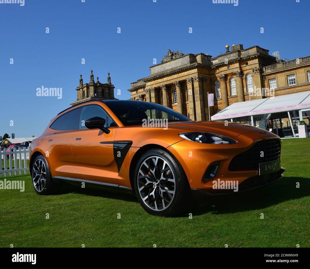 Aston Martin DBX, Salon Privé, Blenheim Palace, Woodstock, Oxfordshire, England, September 2020. Stock Photo