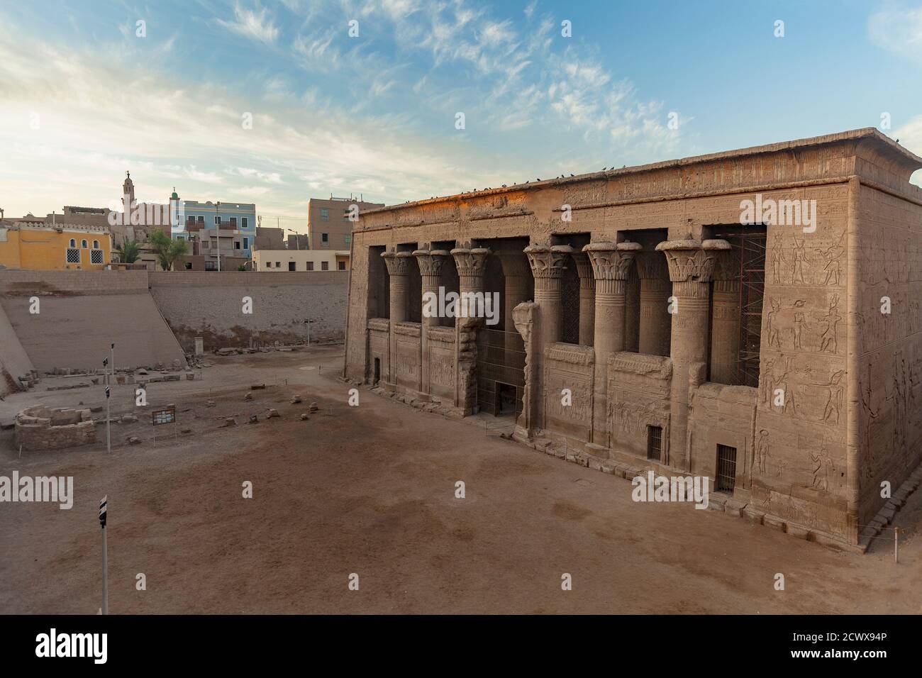The temple of khnum at esna hi-res stock photography and images - Alamy