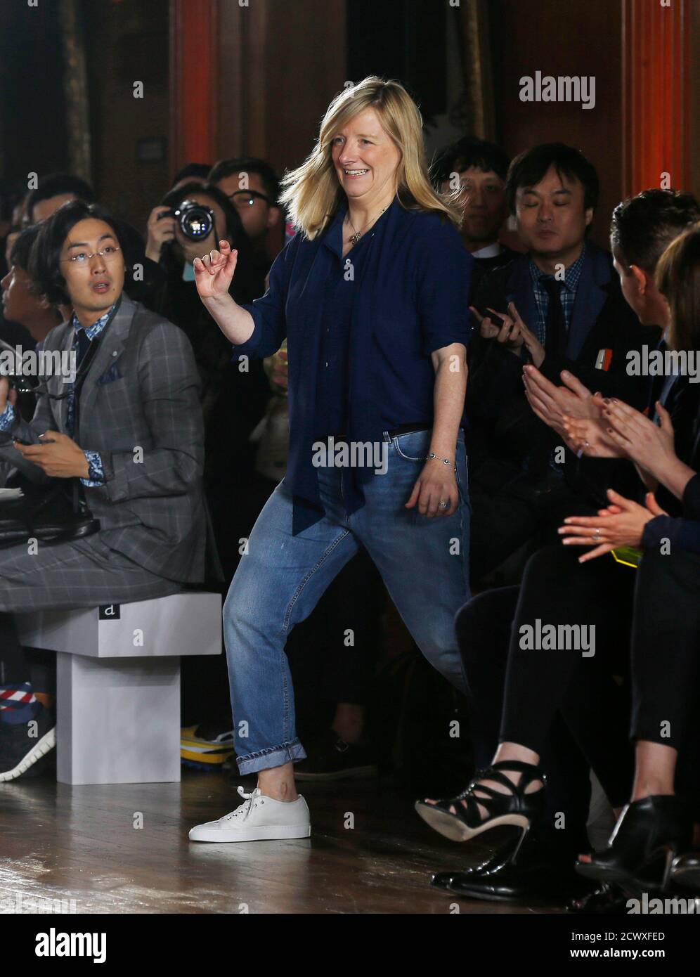 Alexander mcqueen runway hi-res stock 