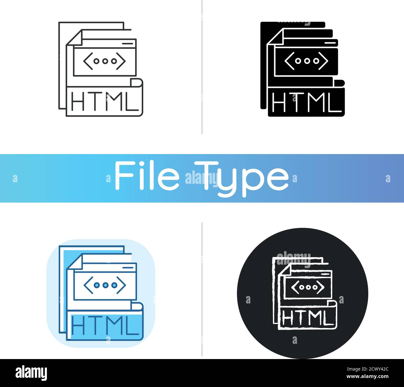 Html markup Stock Vector Images - Alamy