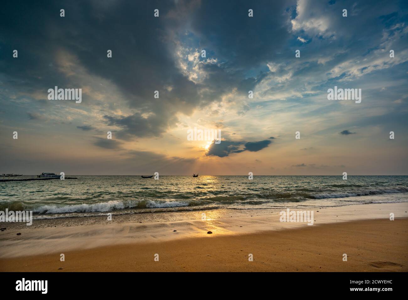 Khuk Khak Beach in Khao Lak Thailand Stock Photo - Alamy