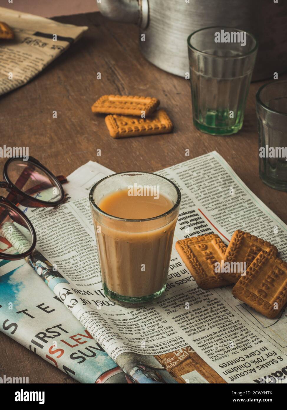 Indian chai hi-res stock photography and images - Alamy