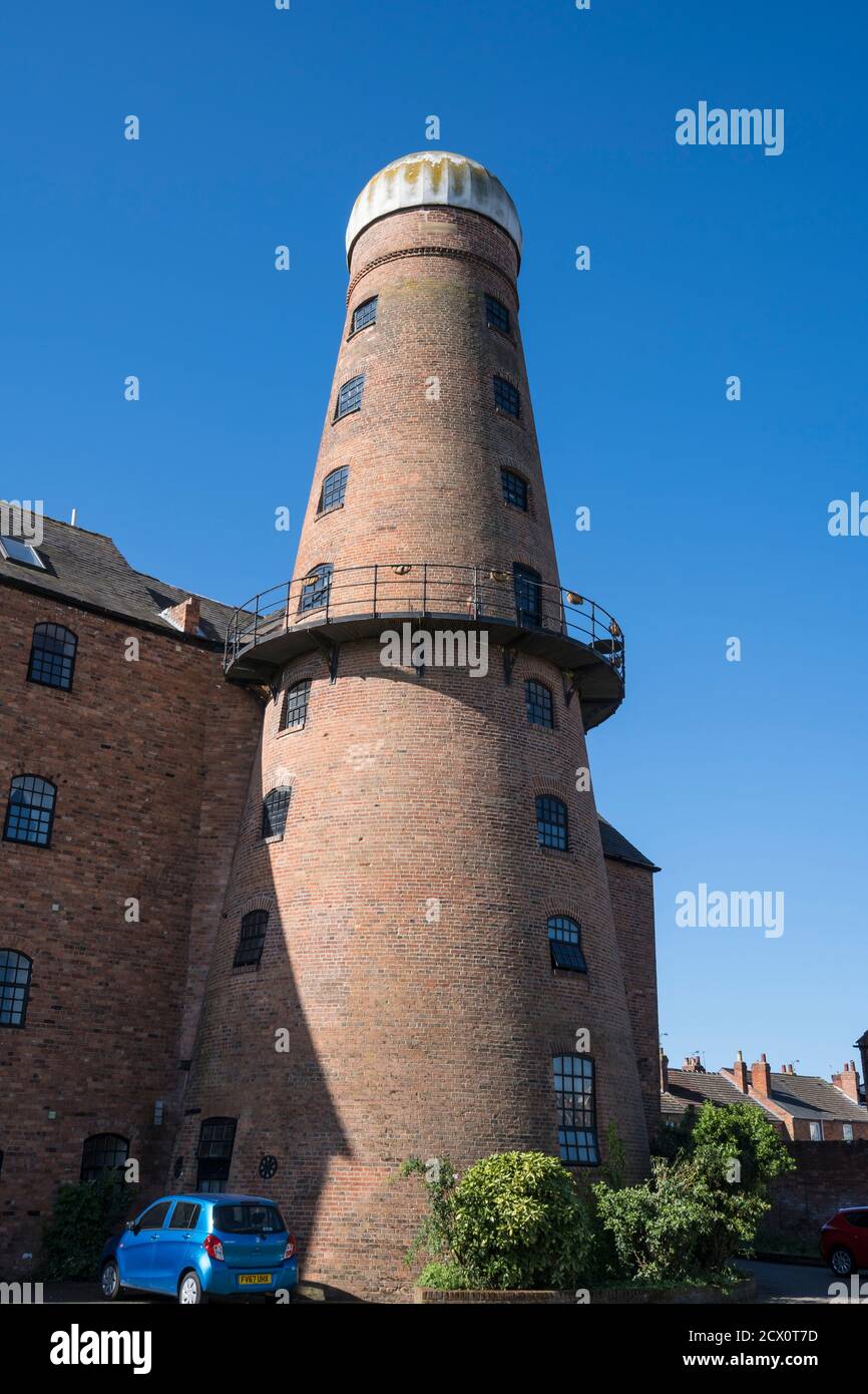 Crown Mill converted to residential property from Princess street