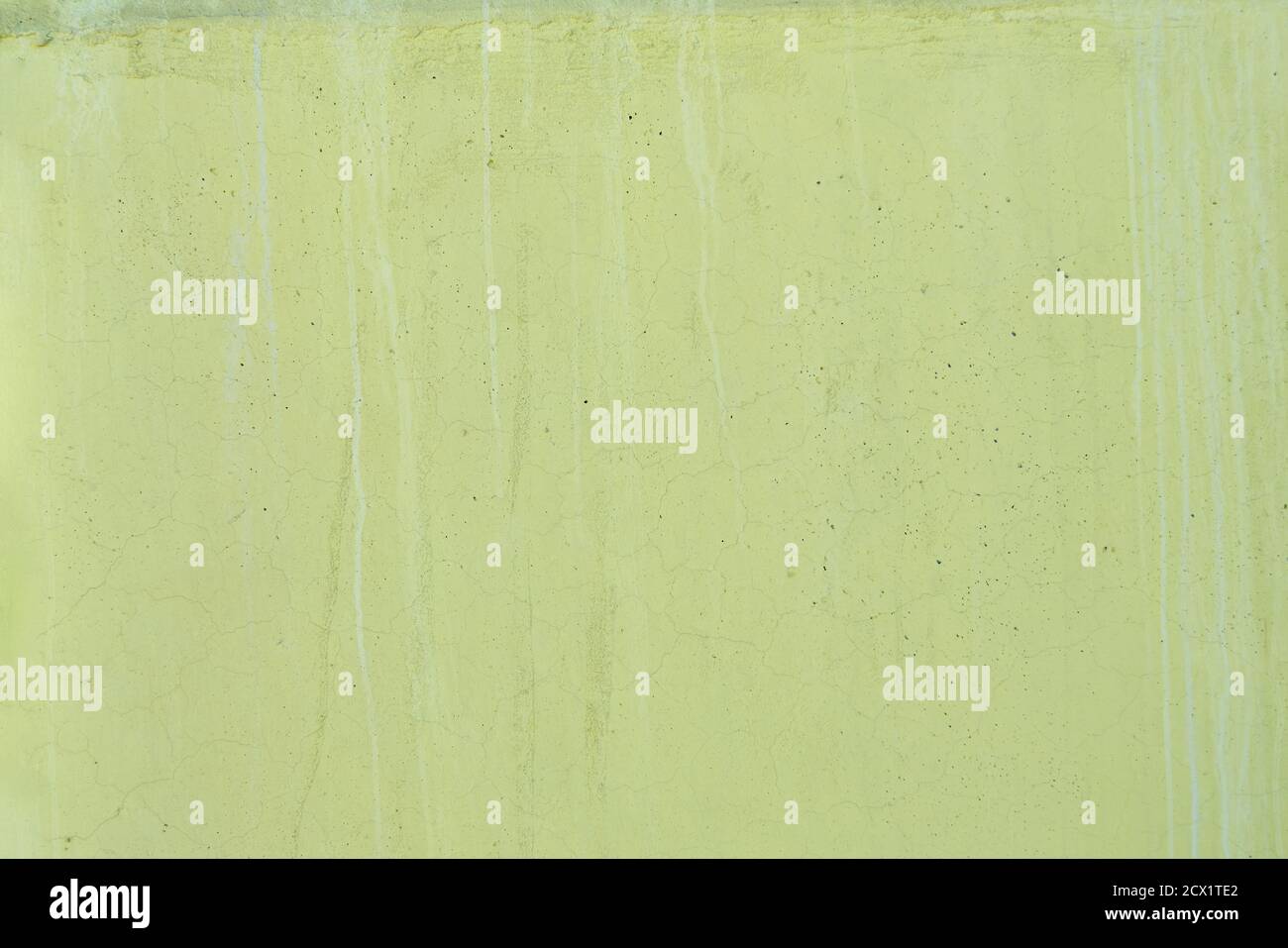 Seamless green painted concrete wall Stock Photo