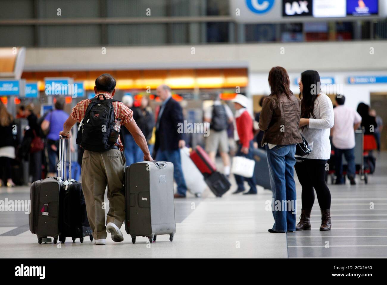 Lax airport passengers hires stock photography and images Alamy