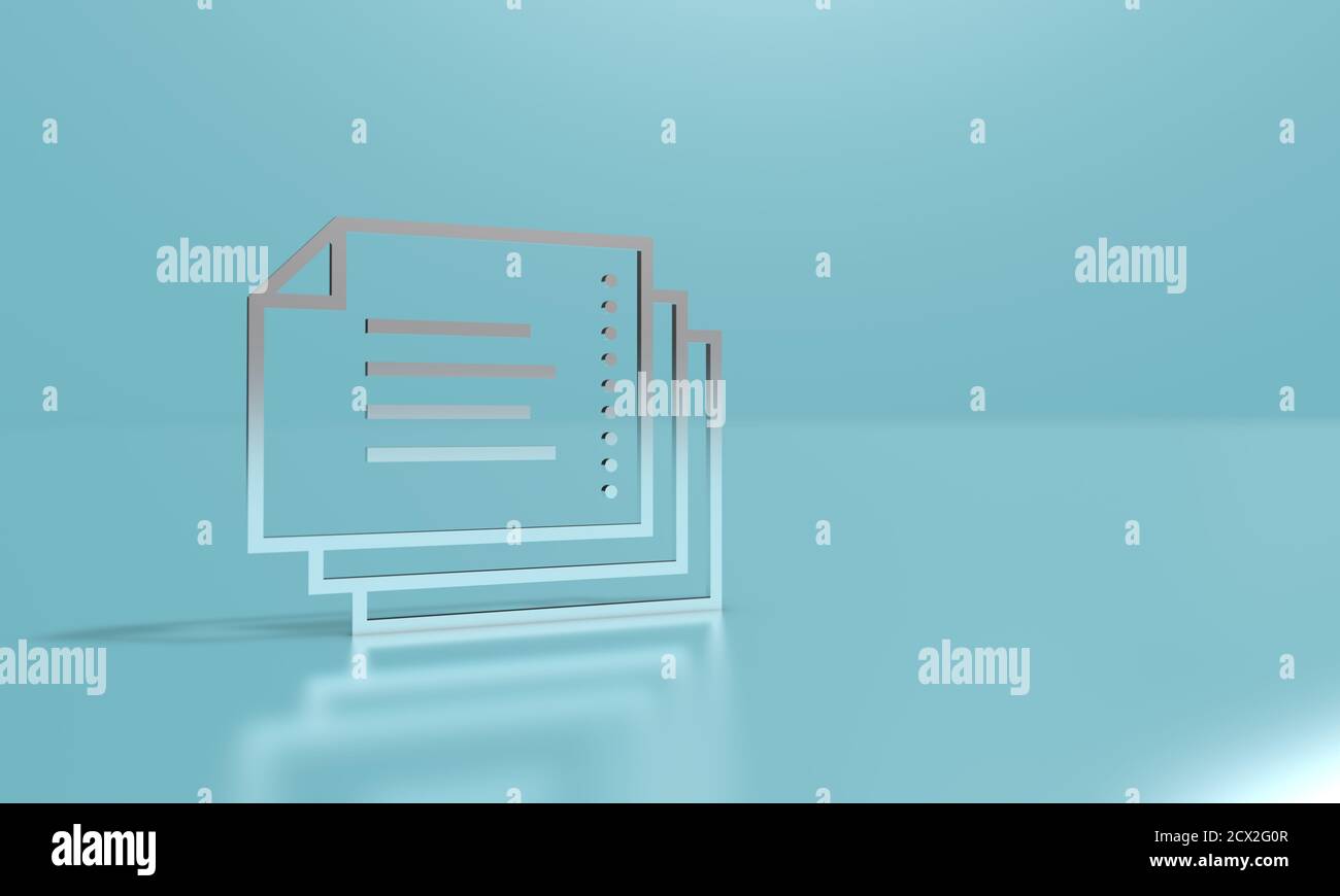 Files backup icon outline hi-res stock photography and images - Alamy