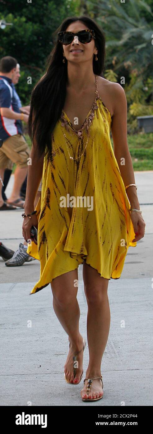 Lewis Hamilton Girlfriend High Resolution Stock Photography And Images Alamy