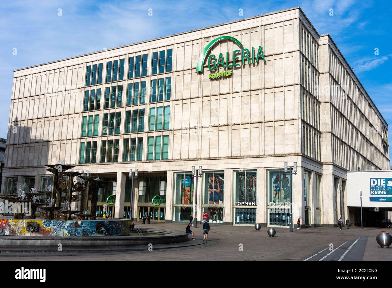 Galeria Kaufhof department store on Alexanderplatz Stock Photo - Alamy