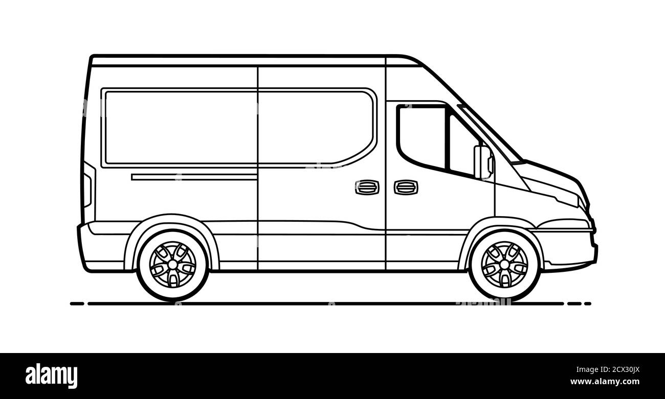 Delivery van sketch icon Delivery van vector sketch icon isolated on  background hand drawn delivery van icon delivery van  CanStock