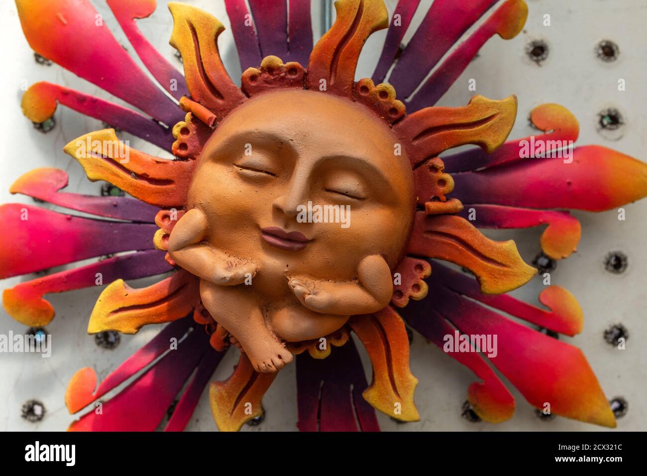 Mexican ceramic art sold at Jericho Garden Nursery, Albuquerque, New