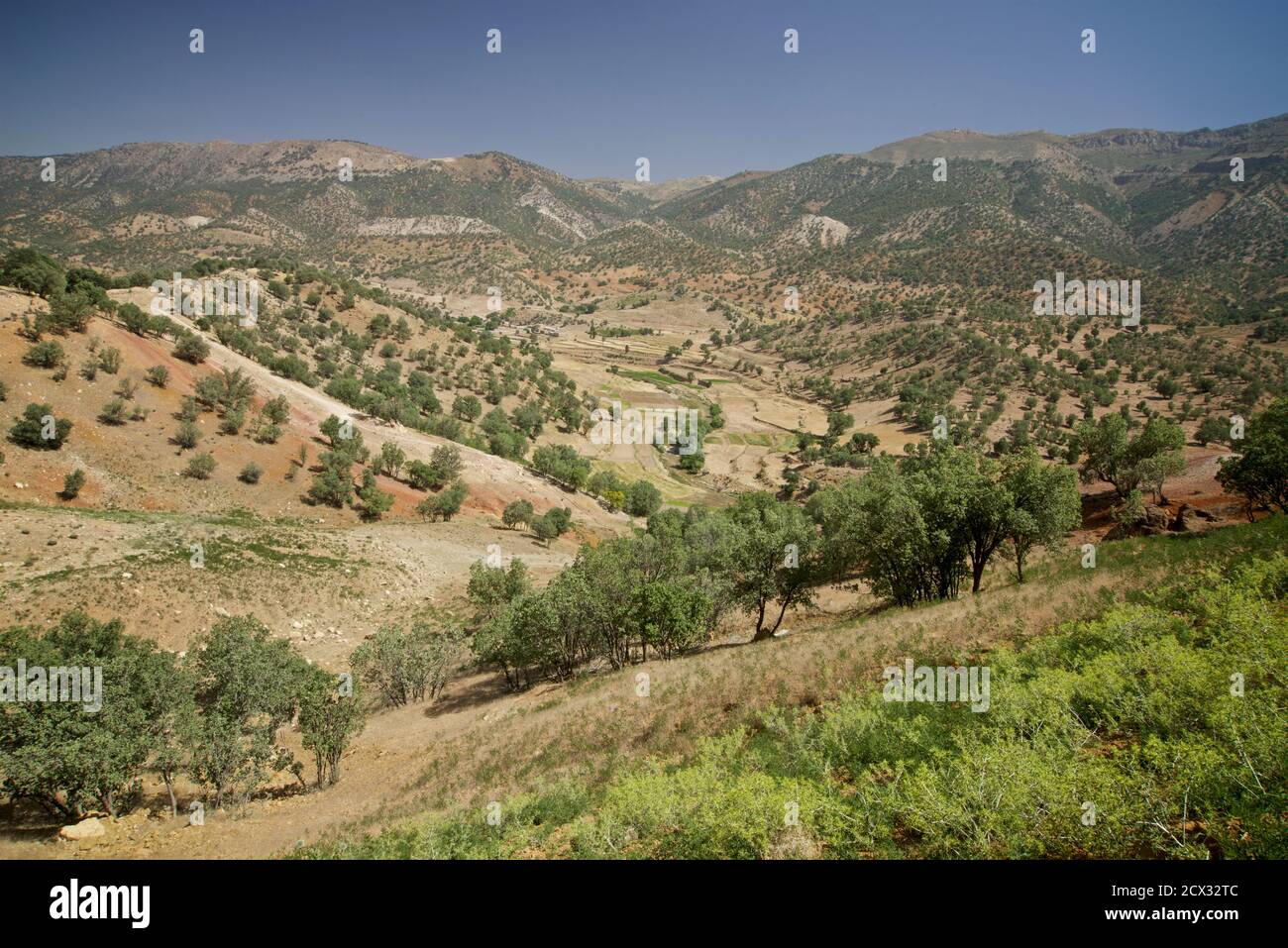 Rural countryside near Ardakan, Fars Province, Iran Stock Photo - Alamy