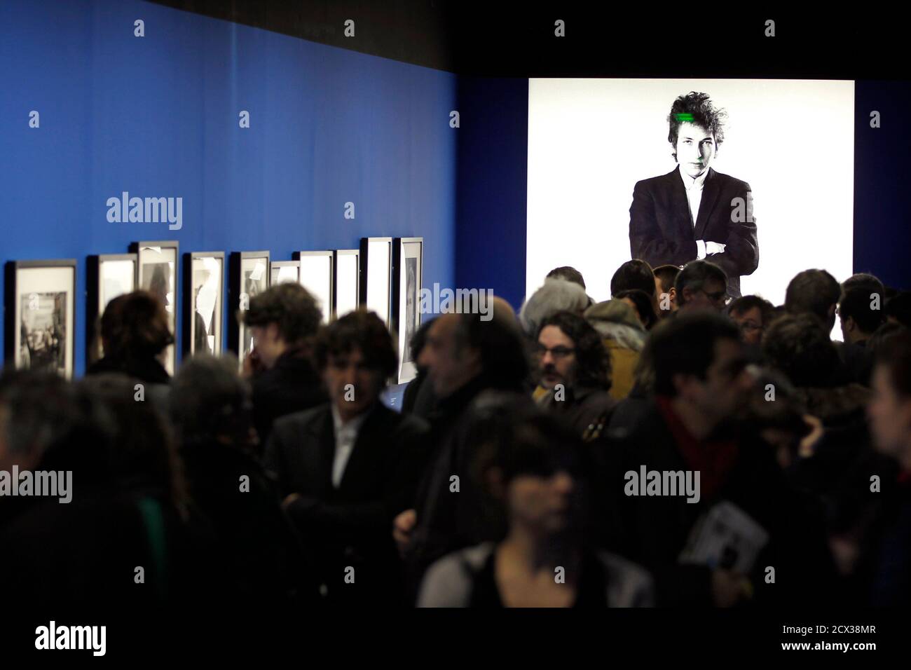 Special Guests Visit The Exhibition Bob Dylan The Rock Explosion At The Museum Of The Cite De La Musique In Paris March 5 2012 The Exhibition Bob Dylan The Rock Explosion Which