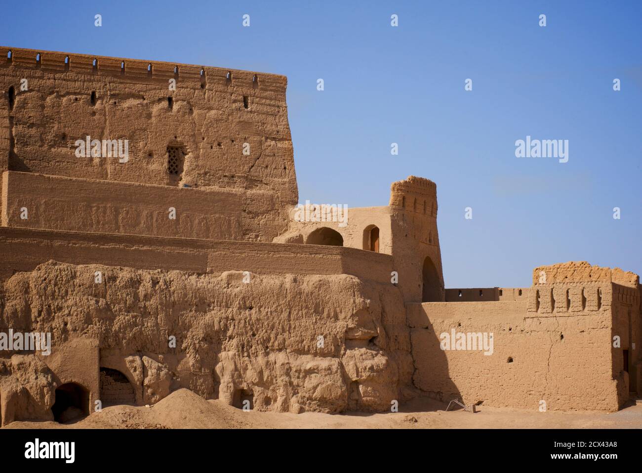 Narin Castle, Meybod, Iran Stock Photo Alamy