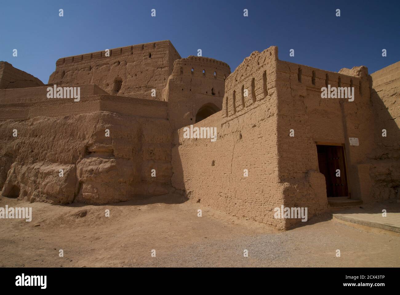 Narin Castle, Meybod, Iran Stock Photo