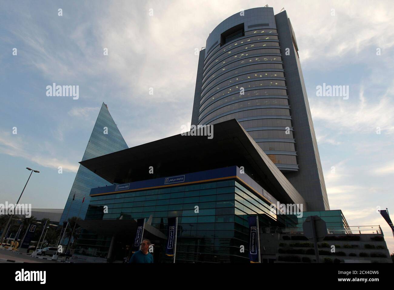 Emirates Nbd Building High Resolution Stock Photography And Images Alamy