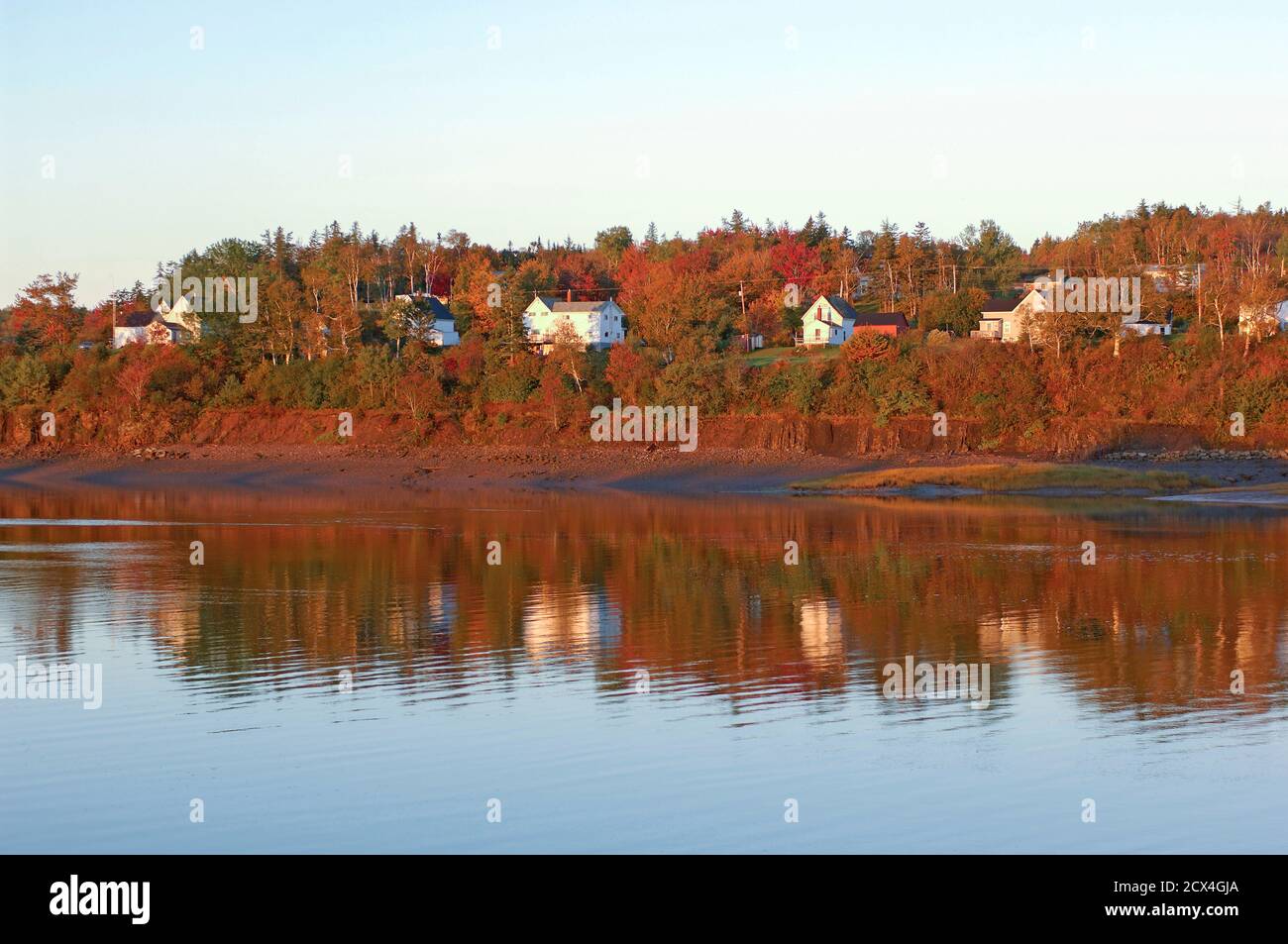 Canada, Maritimes, Nova Scotia, Cumberland County, Parrsboro Stock