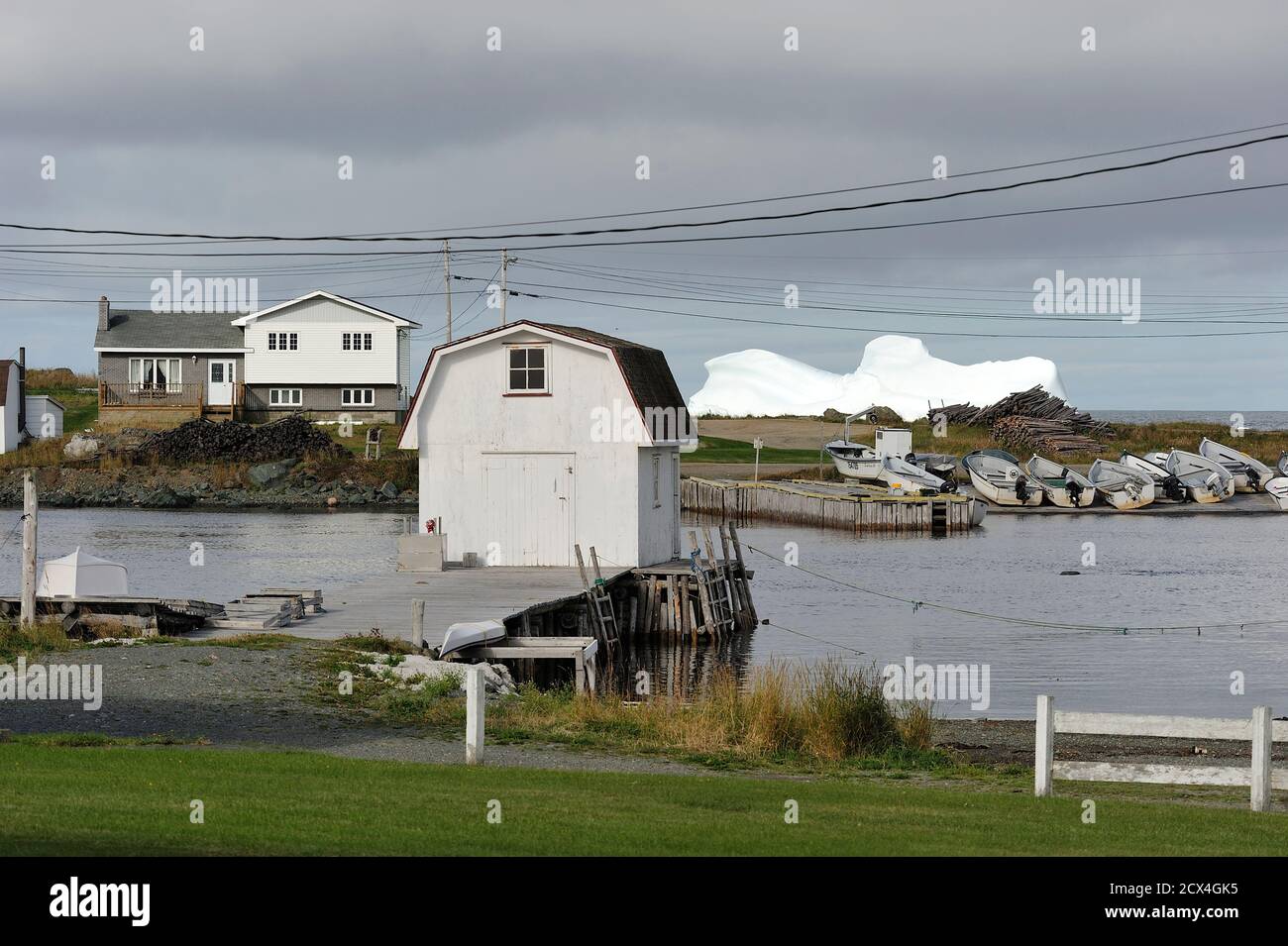 Canada, Maritimes, Newfoundland, Twillingate, Crow Head Stock Photo Alamy