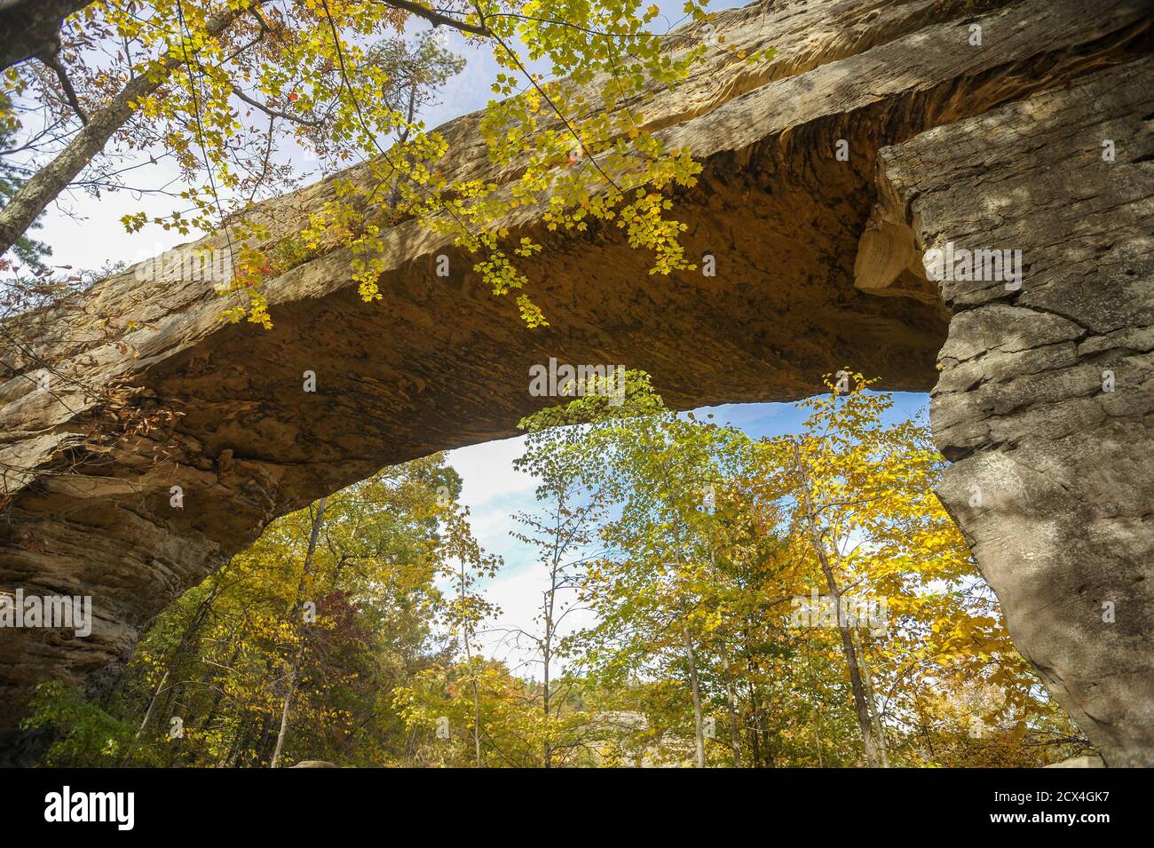 USA, southeastern, Kentucky, Natural Bridge,  State Resort Park, Stock Photo