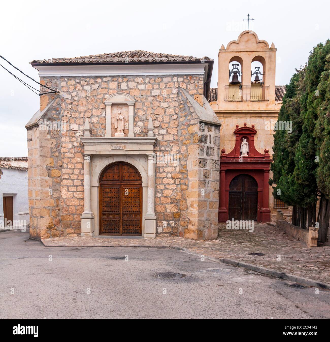 Convento de las Clarisas. El Toboso. Toledo. Castilla la Mancha. España Stock Photo