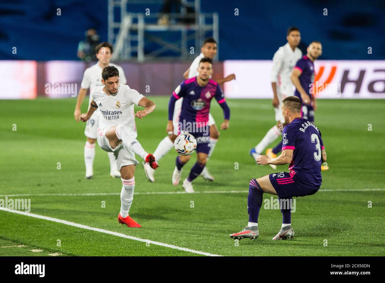 Madrid, Spain. 30th Sep, 2020. FEDERICO VALVERDE OF REAL MADRID DURING ...