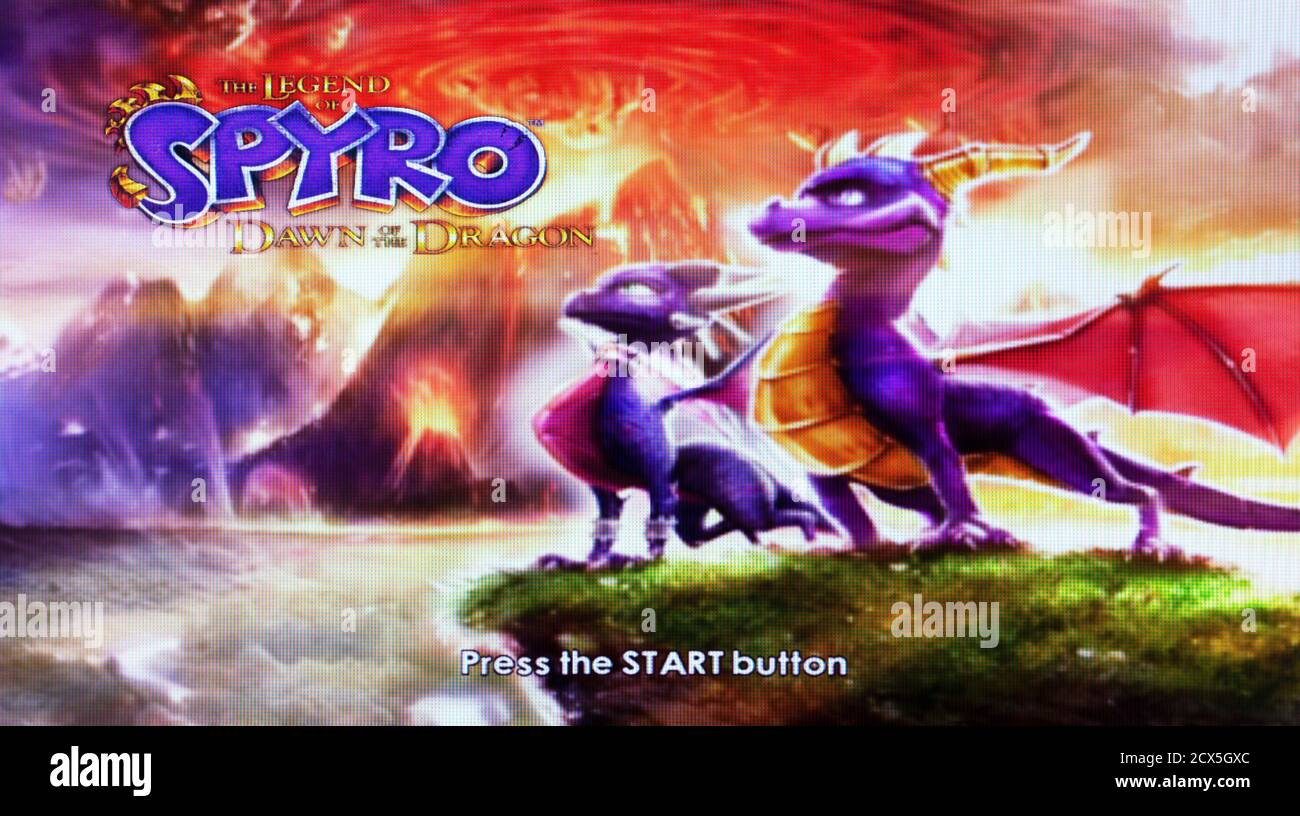 Legend of Spyro - Dawn of the Dragon - Sony Playstation 2 PS2 - Editorial  use only Stock Photo - Alamy