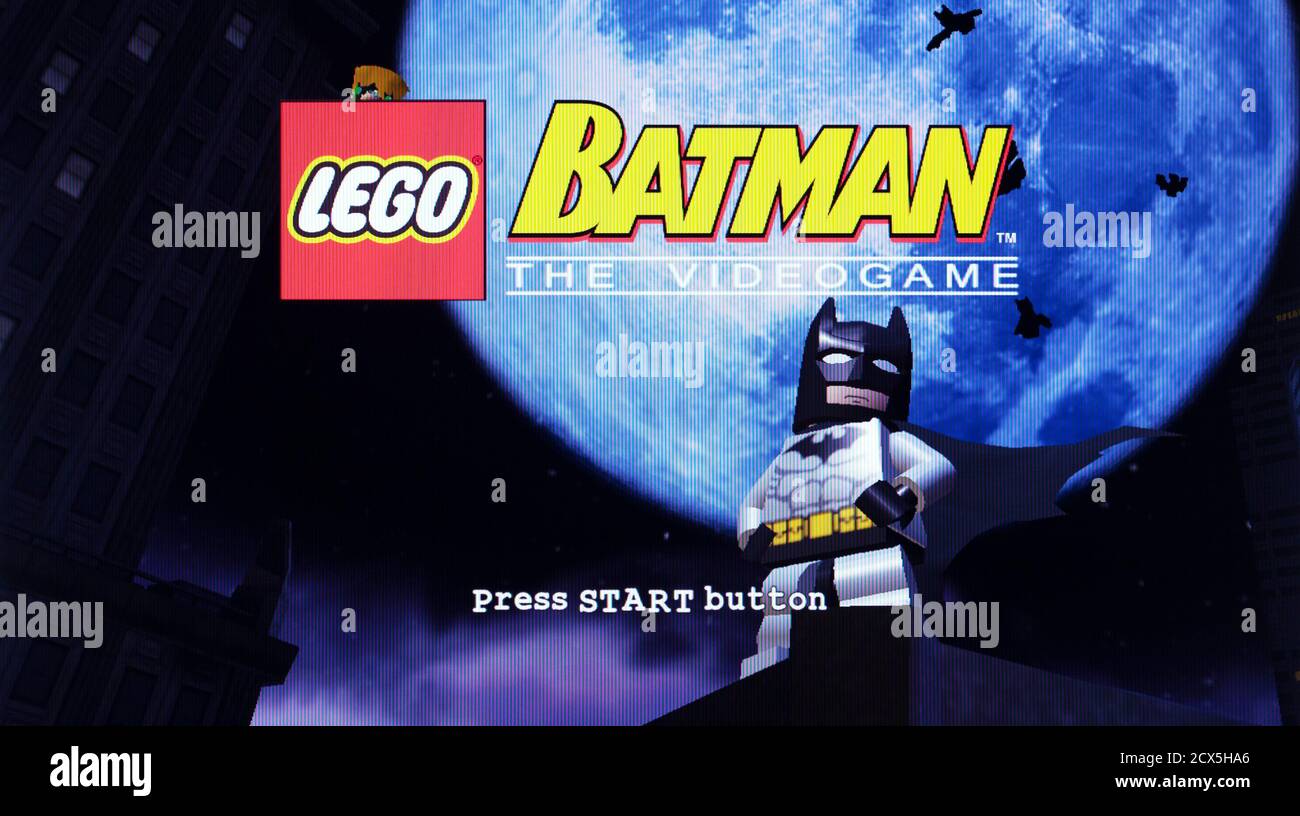 LEGO Batman - Sony Playstation 2 PS2 - Editorial use only Stock Photo -  Alamy