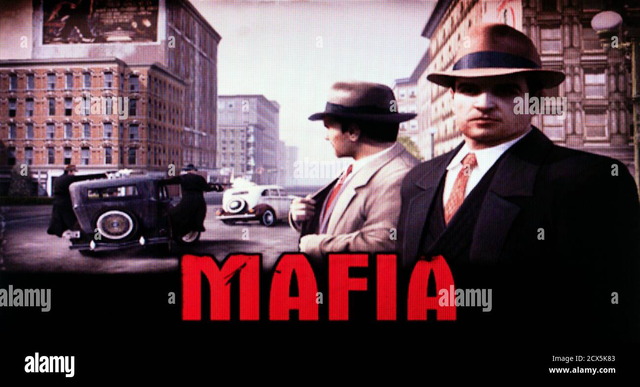Mafia - Sony Playstation 2 PS2 - Editorial use only Stock Photo - Alamy