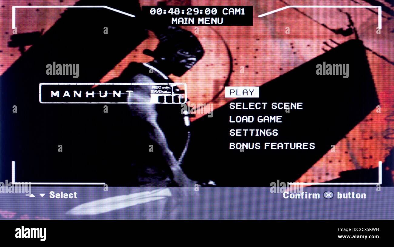 MANHUNT The Final Cut Sur PS2 - Version Press Promo PAL, Très Bon État