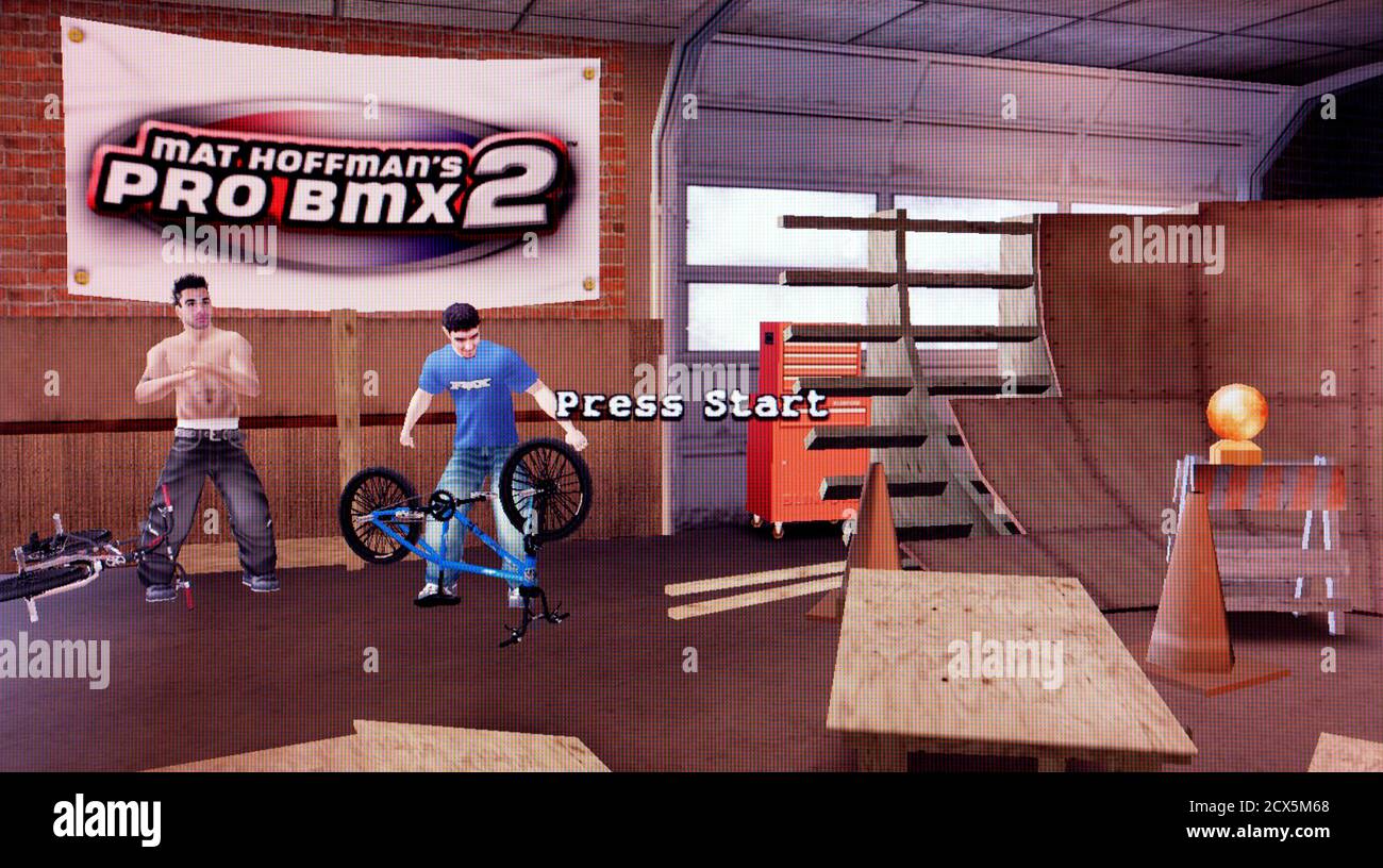 Mat Hoffman's Pro BMX 2 - Sony Playstation 2 PS2 - Editorial use only Stock  Photo - Alamy