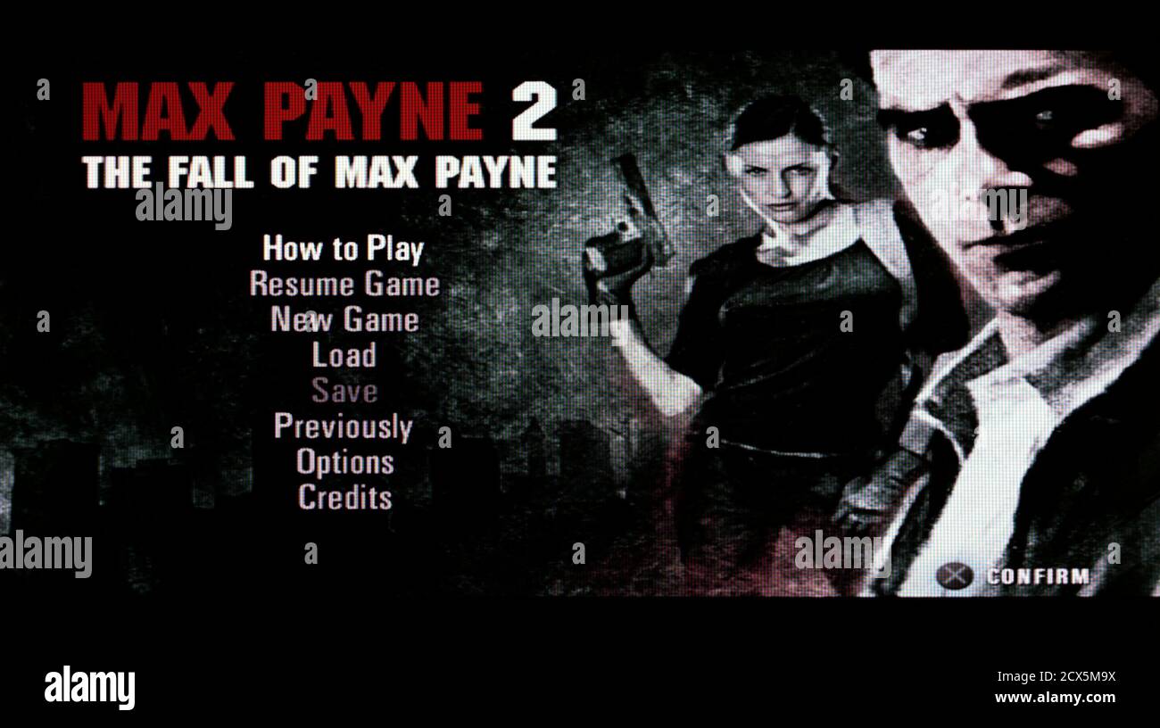 Max Payne 2 - The Fall of Max Payne - Sony Playstation 2 PS2 - Editorial  use only Stock Photo - Alamy