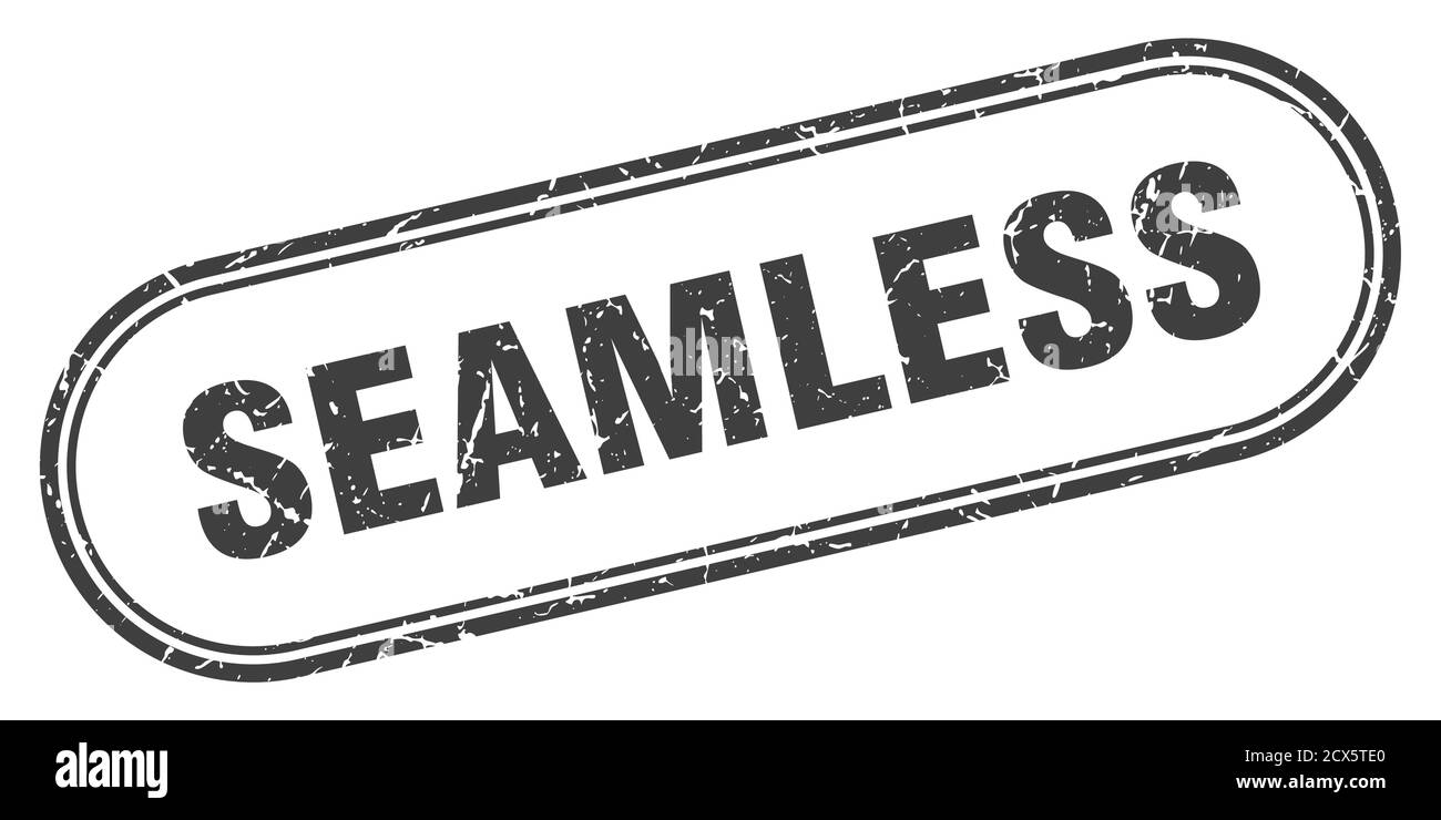 seamless stamp. rounded grunge sign on white background Stock Vector ...