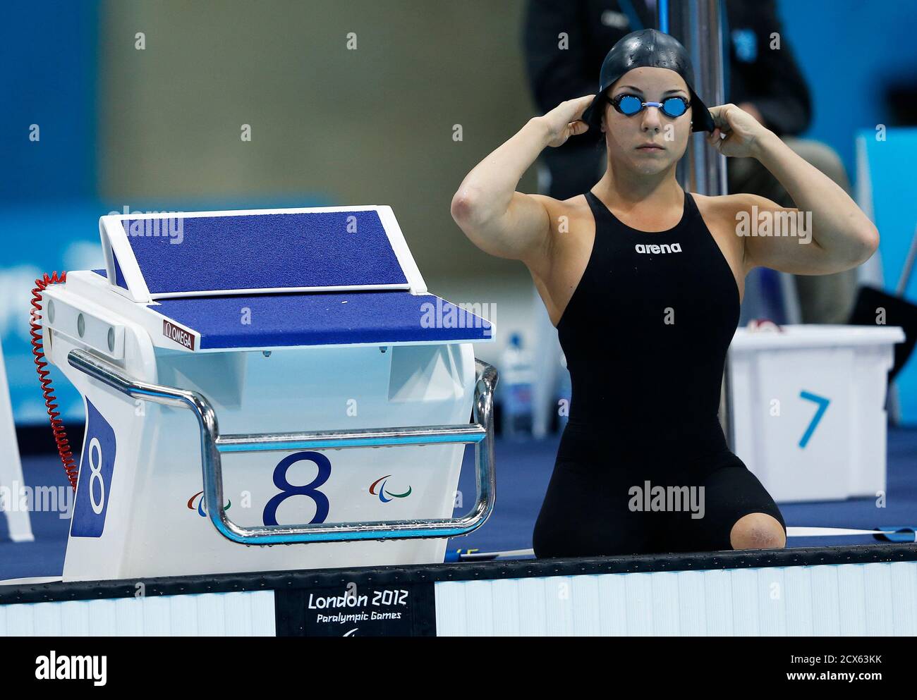 Hungarys Fanni Illes Prepares Start High Resolution Stock Photography And Images Alamy